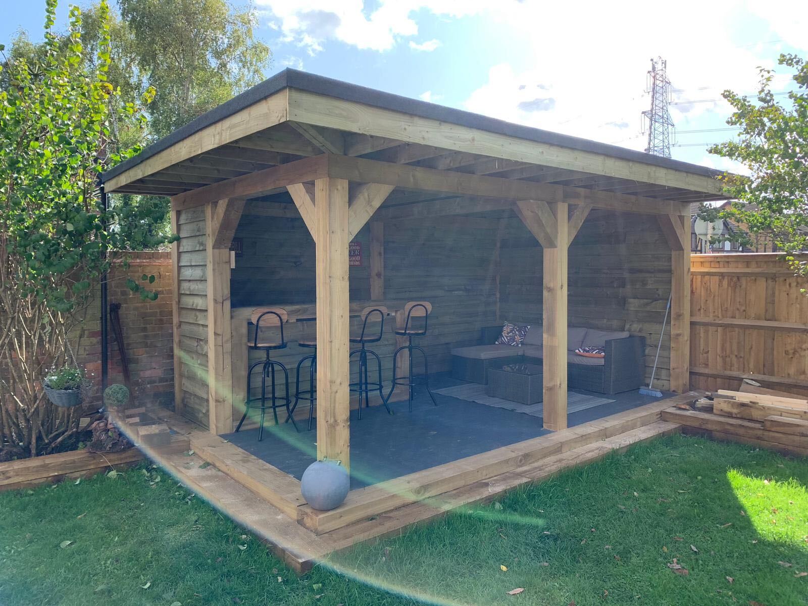 Bespoke Wooden Bar
