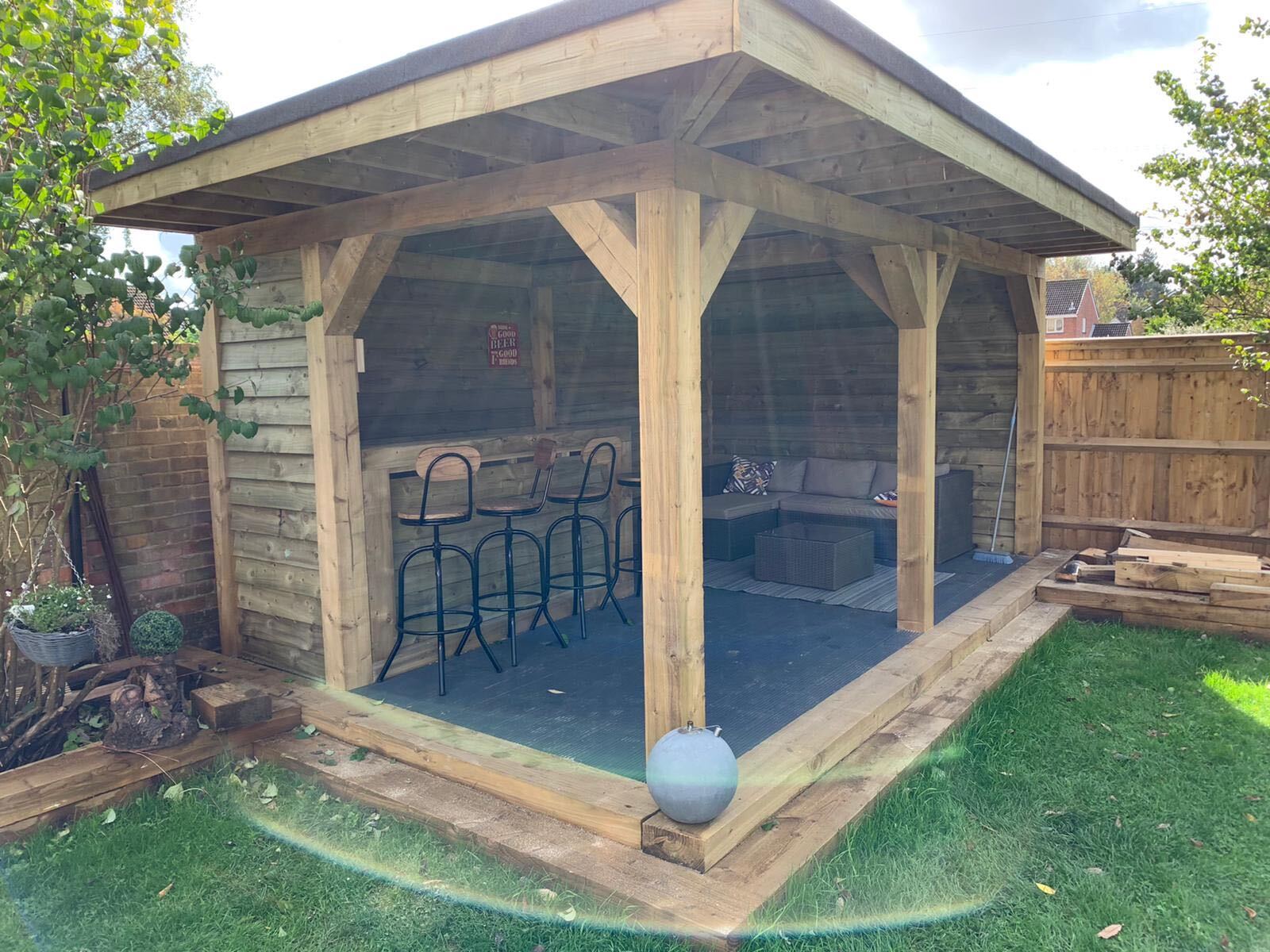 Bespoke Bar - Carpentry in Hampshire